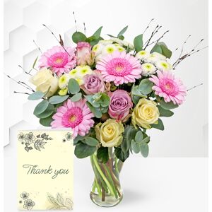 Prestige Flowers Country Garden & Thank You Card