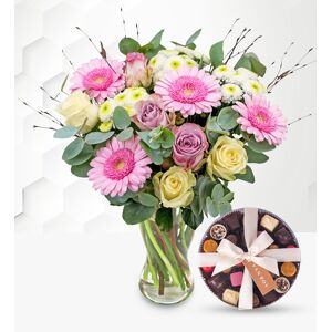 Prestige Flowers Country Garden & Belgian Chocolates