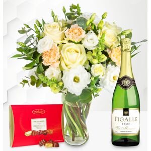 Prestige Flowers Ivory Harmony with Fizz & Chocolates