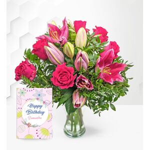 Prestige Flowers Rose & Lily Birthday Bundle