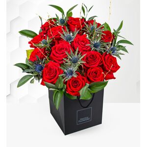 Prestige Flowers Grandeur - Valentine's Flowers - Valentine's Day Flowers - Valentine's Red Roses - Red Roses Bouquet - Send Valentine's Flowers