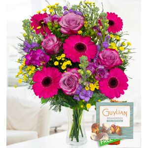 Prestige Flowers Cerise Celebration - Free Chocs