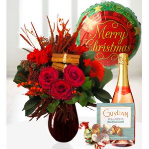 Prestige Flowers Festivity Bundle Gift - Free Chocs