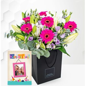 Prestige Flowers Exquisite with Birthday Card