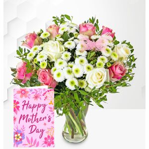 Prestige Flowers Rose Medley with Card