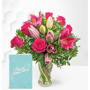 Prestige Flowers Rose & Lily Anniversary