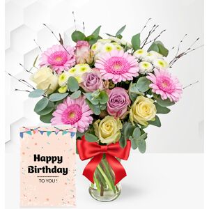 Prestige Flowers Country Garden Bouquet with Card