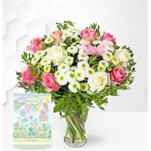 Prestige Flowers Rose Medley with Get Well Card