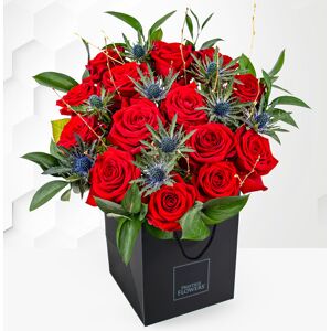 Prestige Flowers Grandeur - Valentine's Flowers - Valentine's Day Flowers - Valentine's Red Roses - Red Roses Bouquet - Send Valentine's Flowers