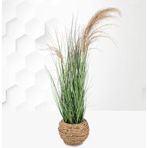 Prestige Flowers Faux Potted Pampas