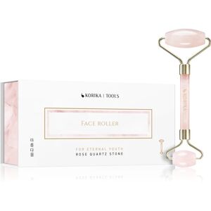 KORIKA Tools Face Roller Rose Quartz Stone massage roller for face and neck Quartz Roller Pink 1 pc