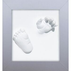Happy Hands 3D DeLuxe baby imprint kit White 23x23 cm