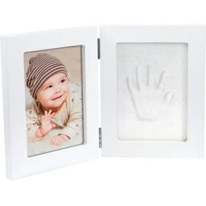 Happy Hands Double Frame Small baby imprint kit White 10 cm x 15 cm + 13 cm x 17 cm 1 pc