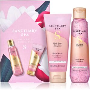Sanctuary Spa Lily & Rose Essentials gift set double Sanctuary Spa Lily & Rose Essentials gift set double