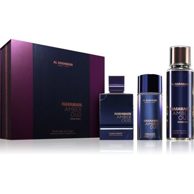 Al Haramain Amber Oud Dubai Night gift set U 1 pc Al Haramain Amber Oud Dubai Night gift set U 1 pc