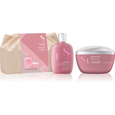 Alfaparf Milano Semi di Lino Moisture Duo Kit gift set for dry hair Alfaparf Milano Semi di Lino Moisture Duo Kit gift set for dry hair