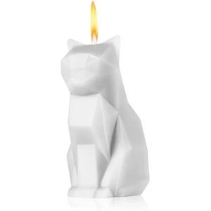 54 Celsius PyroPet KISA (Cat) decorative candle white 17 cm