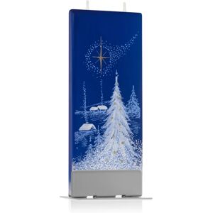 Flatyz Holiday Christmas Night with a Star decorative candle 6x15 cm