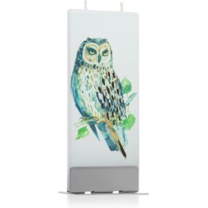 Flatyz Nature Owl decorative candle 6x15 cm