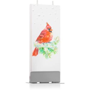 Flatyz Holiday Red Bird decorative candle 6x15 cm