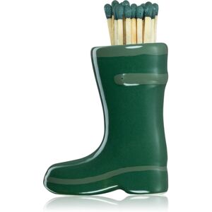 Paddywax Wellington Boot Dark & Light Green matches 25 pc