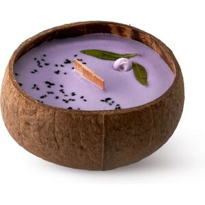 Tropicandle Blueberry & Vanilla scented candle with wooden wick 350 ml