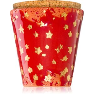 Wax Design Stars Bordeaux scented candle 8 cm