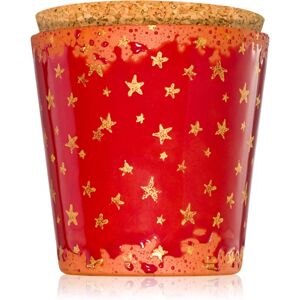 Wax Design Stars Bordeaux scented candle 10 cm