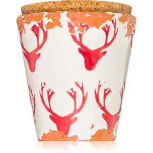 Wax Design Deer Red scented candle 8 cm