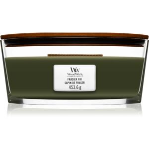 Woodwick Frasier Fir scented candle with wooden wick (hearthwick) 453.6 g
