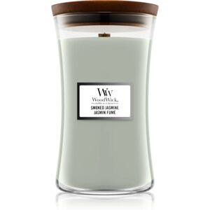 Woodwick Smoked Jasmine scented candle with wooden wick 609,5 g