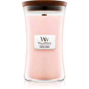 Woodwick Coastal Sunset scented candle with wooden wick 609.5 g