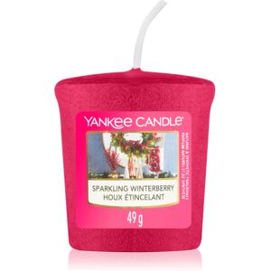 Yankee Candle Sparkling Winterberry votive candle Signature 49 g