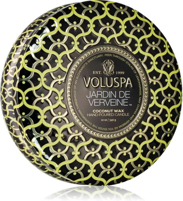 VOLUSPA Maison Noir Jardin De Verveine scented candle in a tin 340 g