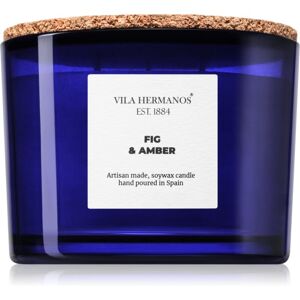 Vila Hermanos Apothecary Cobalt Blue Fig & Amber - Scented Candle Vila Hermanos Apothecary Cobalt Blue Fig & Amber - Scented Candle
