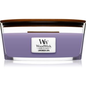 Woodwick Lavender Spa scented candle with wooden wick (hearthwick) 453 g Woodwick Lavender Spa scented candle with wooden wick (hearthwick) 453 g