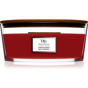 Woodwick Crimson Berries scented candle with wooden wick (hearthwick) 453,6 g Woodwick Crimson Berries scented candle with wooden wick (hearthwick) 453,6 g