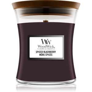 Woodwick Spiced Blackberry scented candle with wooden wick 275 g Woodwick Spiced Blackberry scented candle with wooden wick 275 g