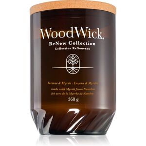Woodwick Renew Incense & Myrrh scented candle 368 g Woodwick Renew Incense & Myrrh scented candle 368 g