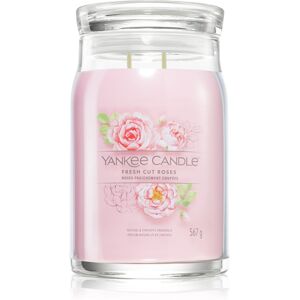 Yankee Candle Fresh Cut Roses scented candle Signature 567 g Yankee Candle Fresh Cut Roses scented candle Signature 567 g