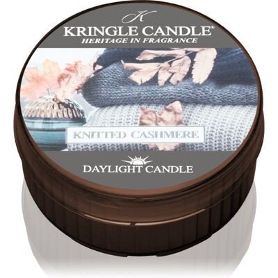 Kringle Candle Knitted Cashmere Tea Light - Tea Light Candle Kringle Candle Knitted Cashmere Tea Light - Tea Light Candle