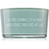 My Flame Candle With Crystal A Rock Which Gives You Lots Of Luck scented candle 11x6 cm