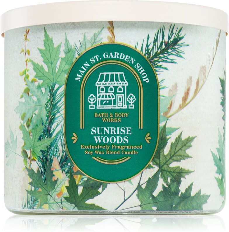 Bath & Body Works Sunrise Woods scented candle 411 g