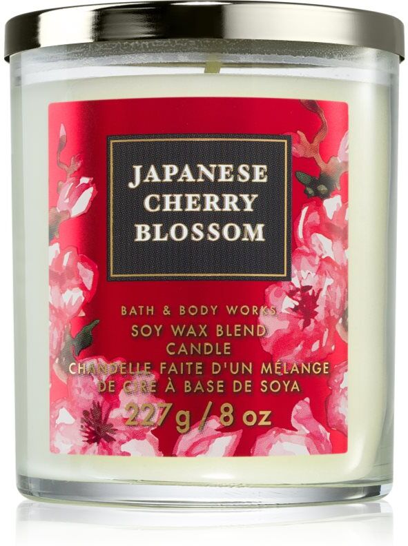 Bath & Body Works Japanese Cherry Blossom scented candle 227 g
