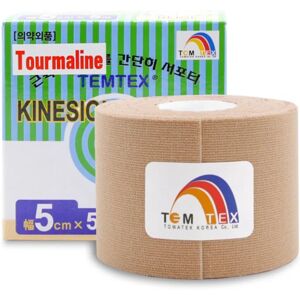 Temtex Tape Classic elastic tape for muscles and joints colour Beige 1 pc