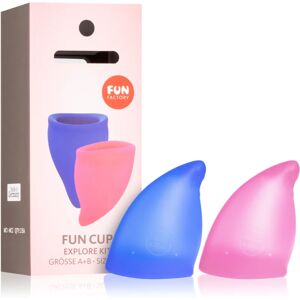 Fun Factory Fun Cup A + B menstrual cup 2 pc