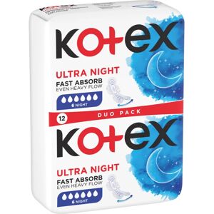 Kotex Ultra Comfort Night sanitary towels 12 pc