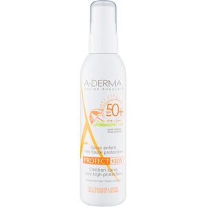 A-Derma Protect Kids sunscreen lotion spray with SPF 50+ for children 200 ml