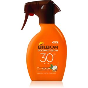 Bilboa Coconut Glow sunscreen spray SPF 30 200 ml