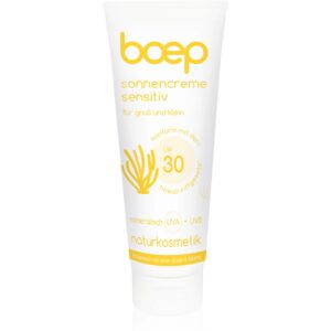 Boep Natural Sun Cream Sensitive sunscreen for kids SPF 30 100 ml